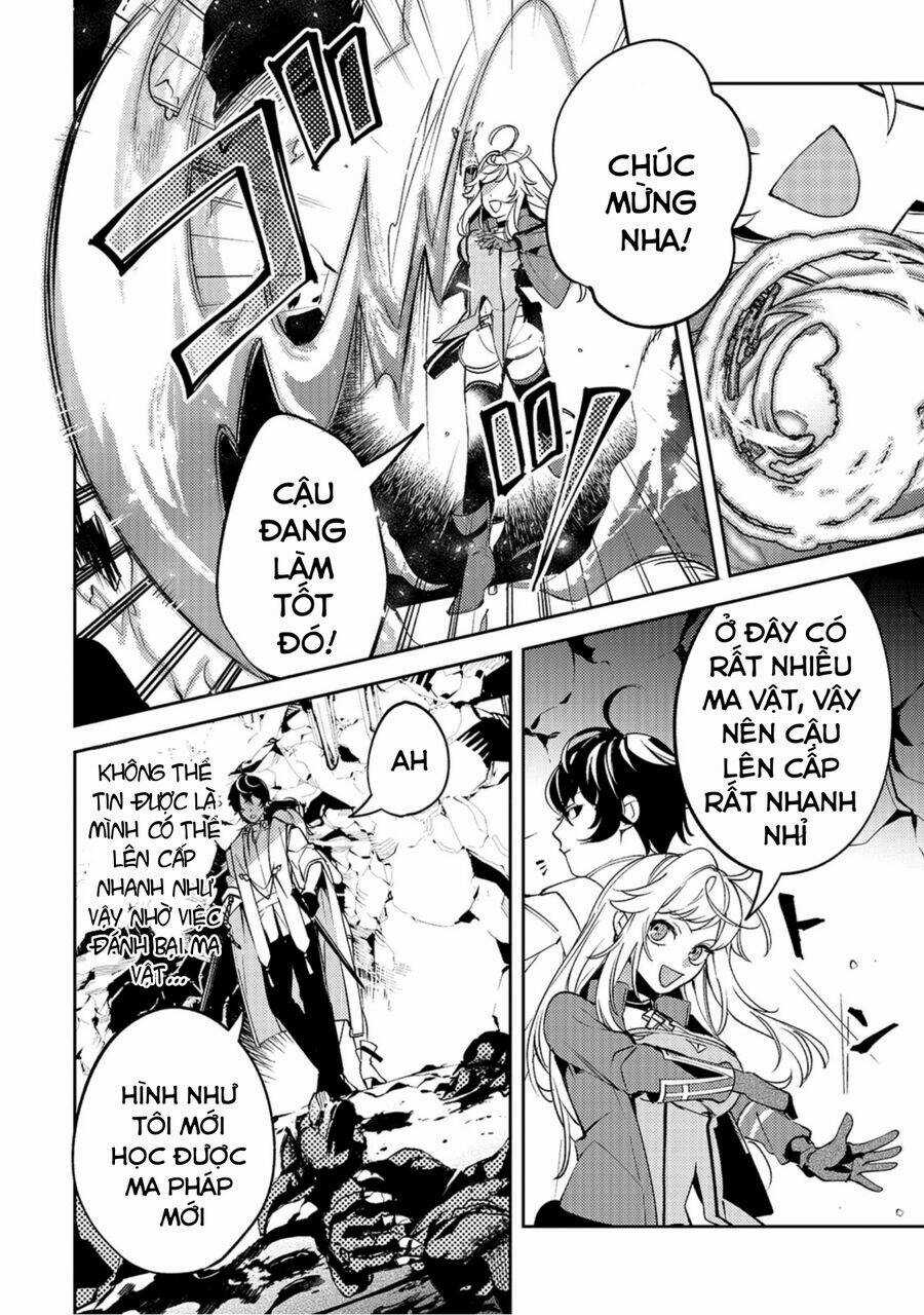Kurotonbi No Seija ~Tsuihou Sareta Kaifuku Jutsushi Wa, Ariamaru Maryoku De Yami Mahou Wo Kiwameru Chapter 4 trang 16