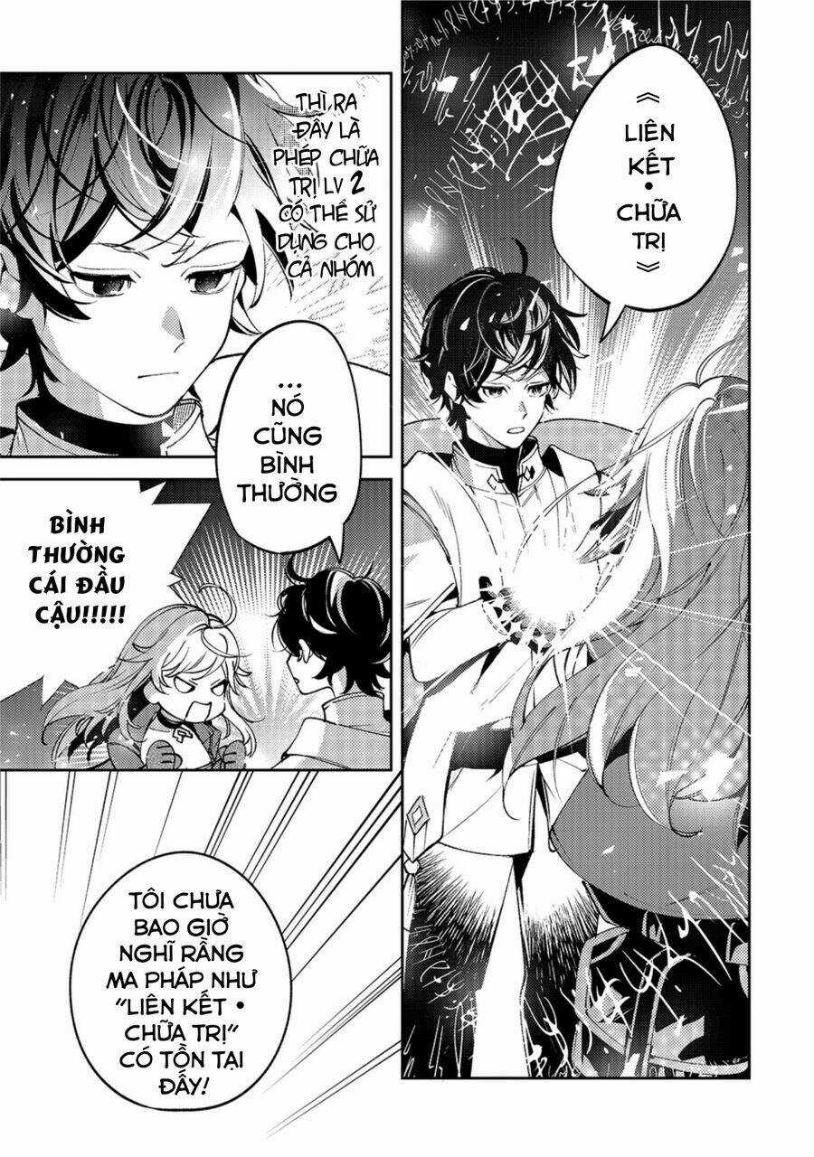 Kurotonbi No Seija ~Tsuihou Sareta Kaifuku Jutsushi Wa, Ariamaru Maryoku De Yami Mahou Wo Kiwameru Chapter 4 trang 17