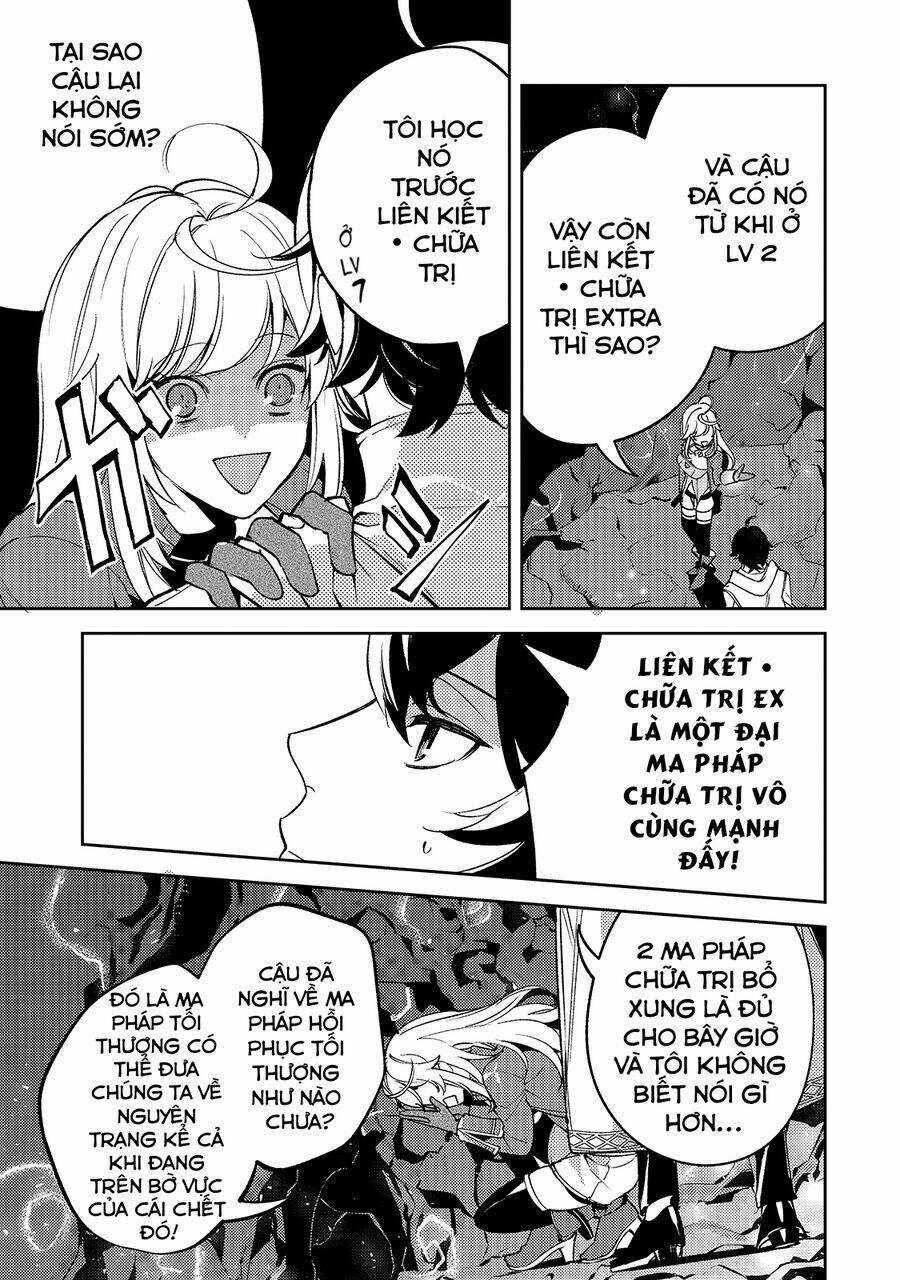 Kurotonbi No Seija ~Tsuihou Sareta Kaifuku Jutsushi Wa, Ariamaru Maryoku De Yami Mahou Wo Kiwameru Chapter 4 trang 19