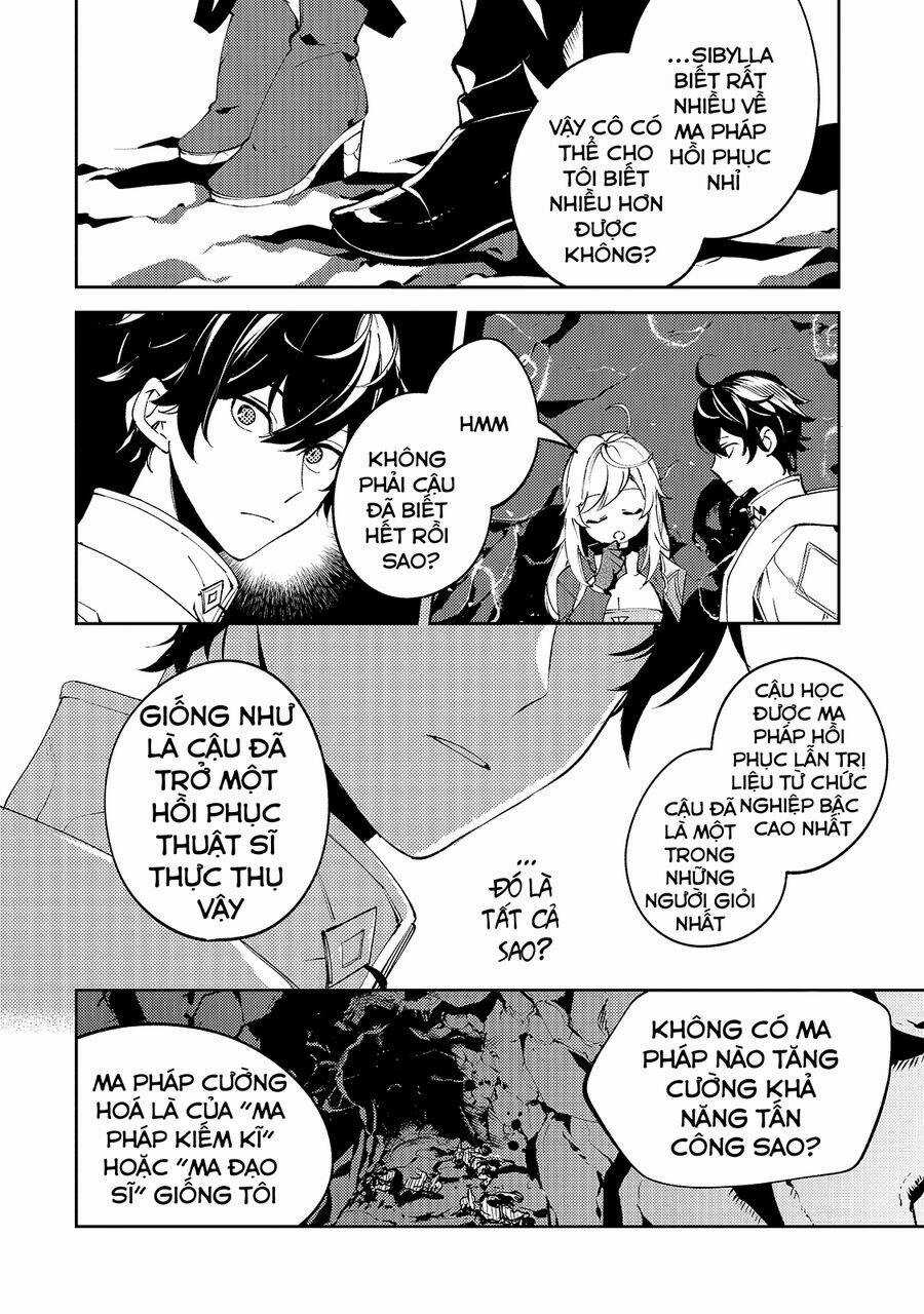 Kurotonbi No Seija ~Tsuihou Sareta Kaifuku Jutsushi Wa, Ariamaru Maryoku De Yami Mahou Wo Kiwameru Chapter 4 trang 20