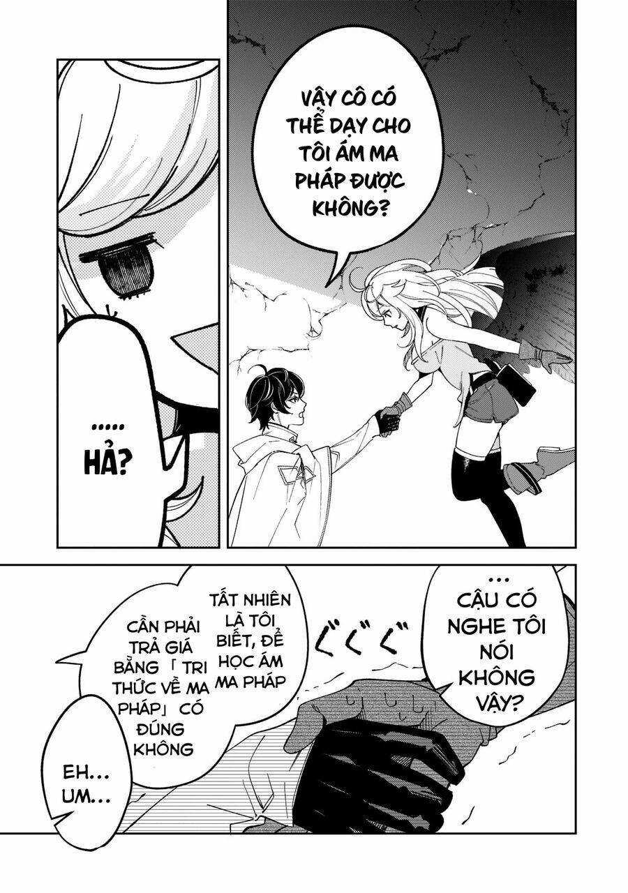 Kurotonbi No Seija ~Tsuihou Sareta Kaifuku Jutsushi Wa, Ariamaru Maryoku De Yami Mahou Wo Kiwameru Chapter 5.3 trang 28