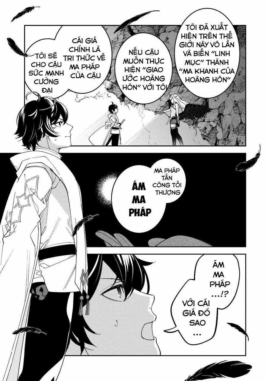 Kurotonbi No Seija ~Tsuihou Sareta Kaifuku Jutsushi Wa, Ariamaru Maryoku De Yami Mahou Wo Kiwameru Chapter 5 trang 24