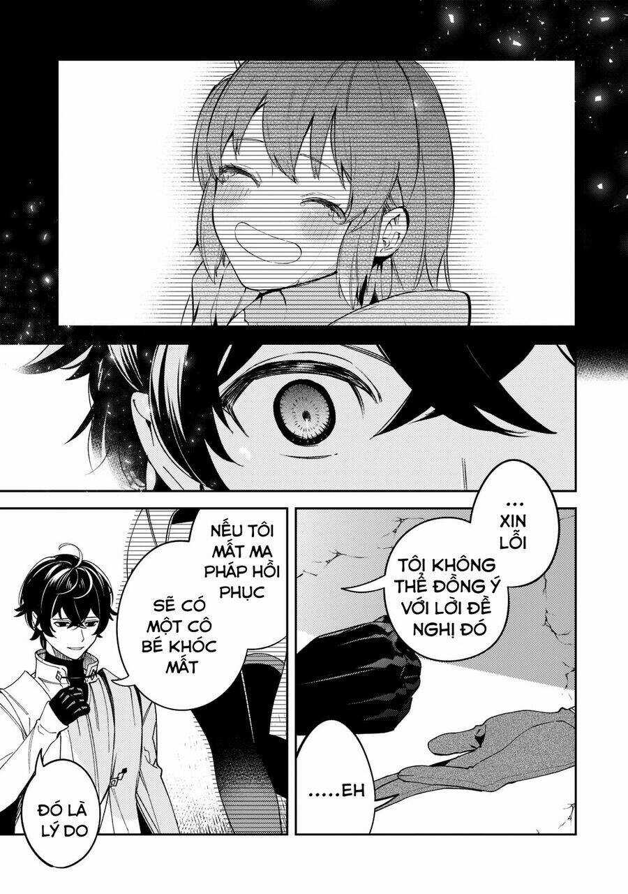 Kurotonbi No Seija ~Tsuihou Sareta Kaifuku Jutsushi Wa, Ariamaru Maryoku De Yami Mahou Wo Kiwameru Chapter 5 trang 26