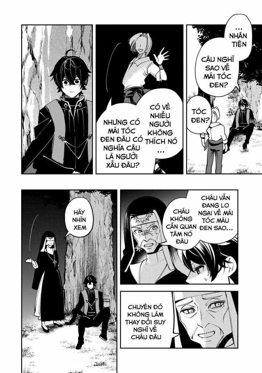Kurotonbi No Seija ~Tsuihou Sareta Kaifuku Jutsushi Wa, Ariamaru Maryoku De Yami Mahou Wo Kiwameru Chapter 7 trang 12