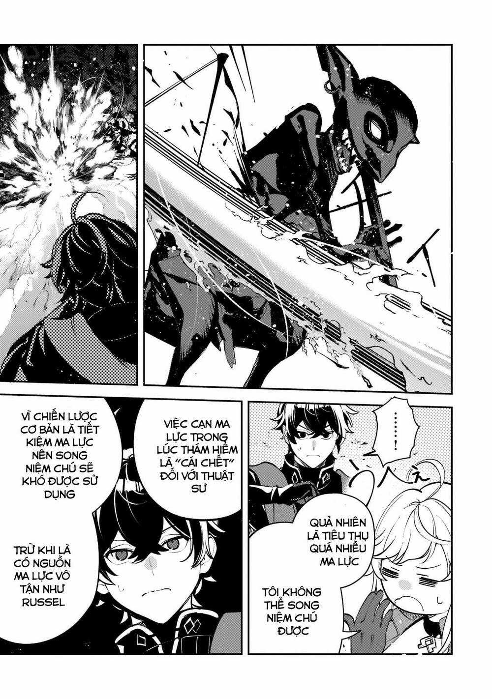 Kurotonbi No Seija ~Tsuihou Sareta Kaifuku Jutsushi Wa, Ariamaru Maryoku De Yami Mahou Wo Kiwameru Chapter 8 trang 17