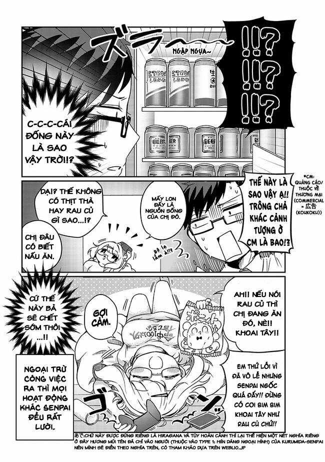 Kurumida-Senpai No Guttara Kawaii Himitsu Chapter 2 trang 4