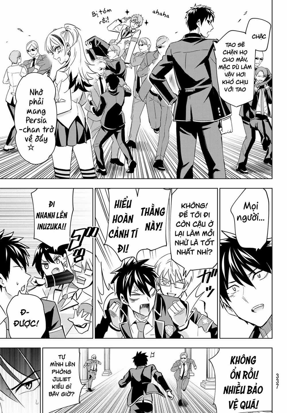 Kushuku Gakkou No Alice Chapter 112 trang 12