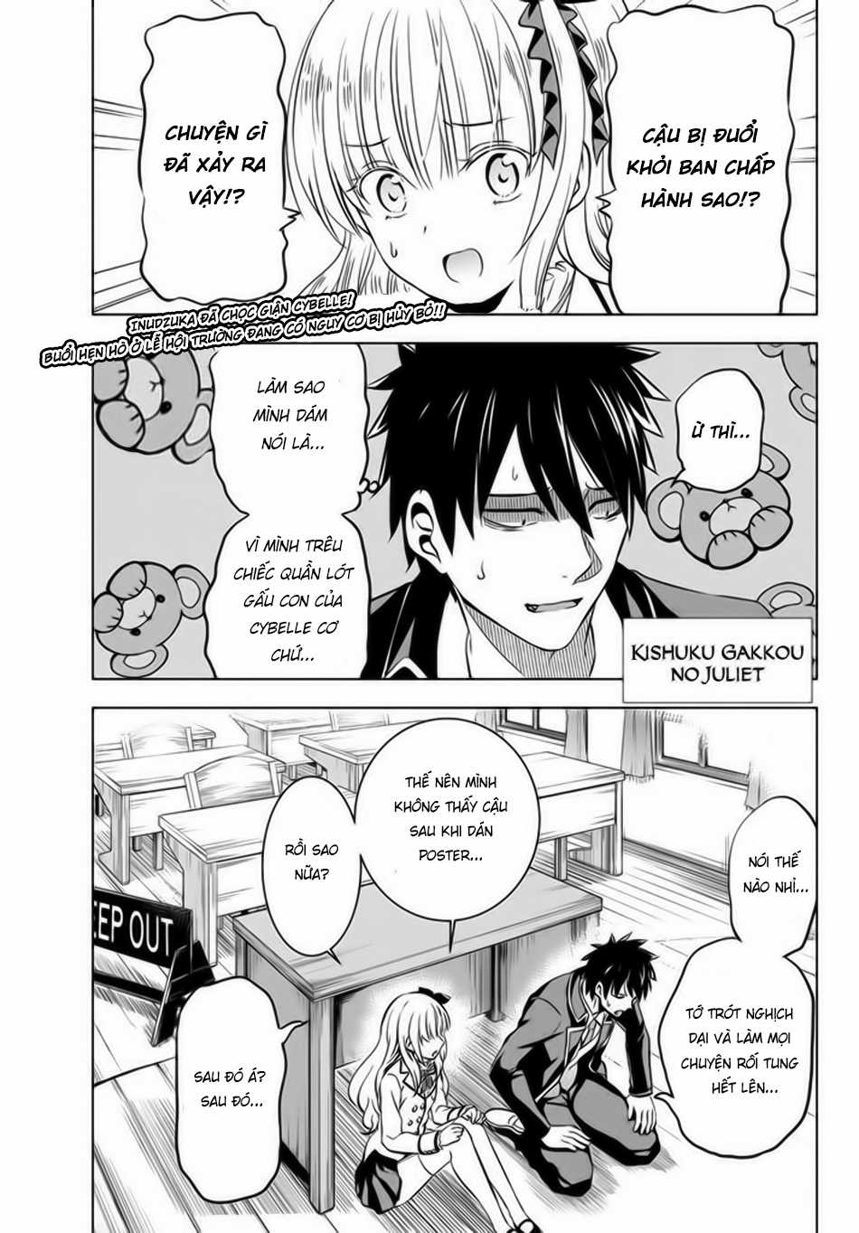 Kushuku Gakkou No Alice Chapter 37 trang 1