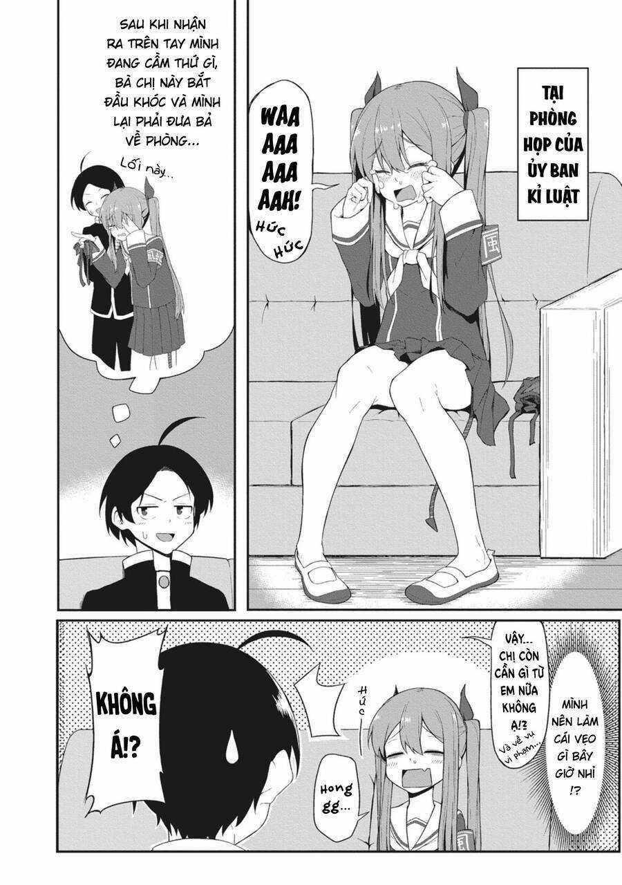 Kuso Zako Fuuki Iinchou Kaeri-Chan Chapter 1 trang 11