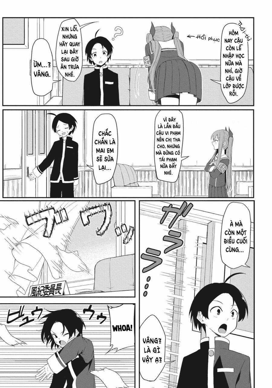 Kuso Zako Fuuki Iinchou Kaeri-Chan Chapter 1 trang 12