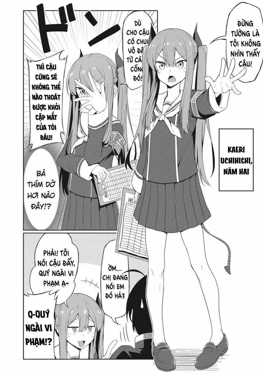 Kuso Zako Fuuki Iinchou Kaeri-Chan Chapter 1 trang 3