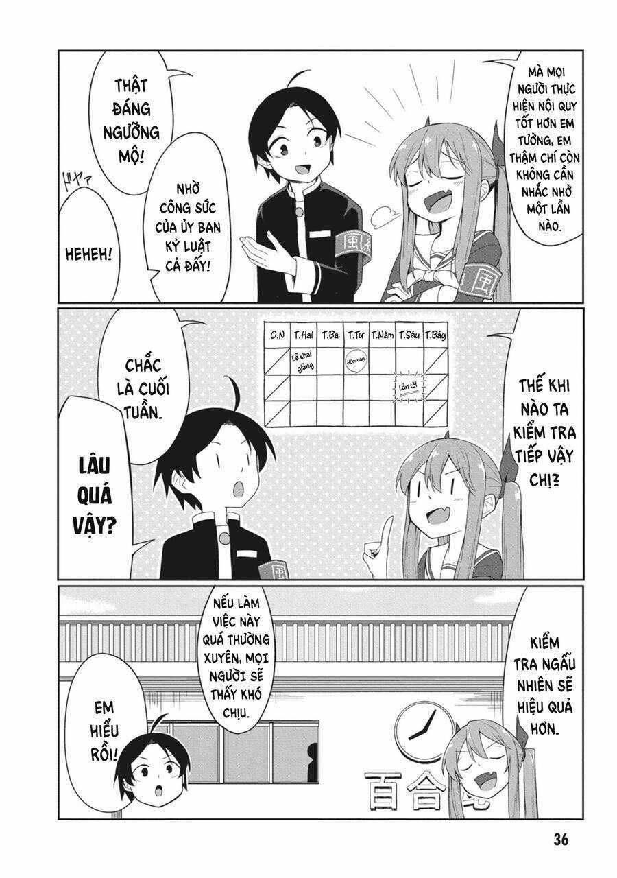 Kuso Zako Fuuki Iinchou Kaeri-Chan Chapter 4 trang 2