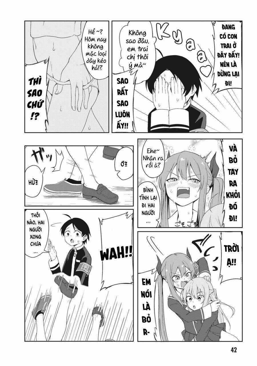 Kuso Zako Fuuki Iinchou Kaeri-Chan Chapter 4 trang 8