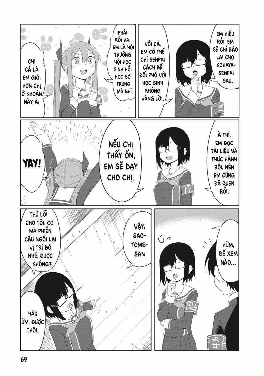 Kuso Zako Fuuki Iinchou Kaeri-Chan Chapter 6 trang 9