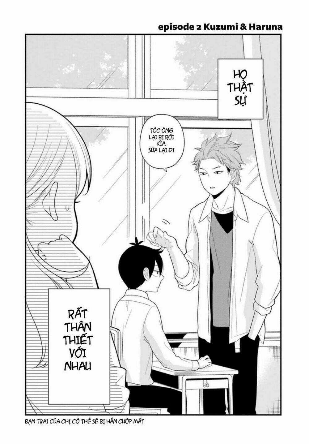 Kusumi-Kun, Kuuki Yometemasu Ka? Chapter 2 trang 2