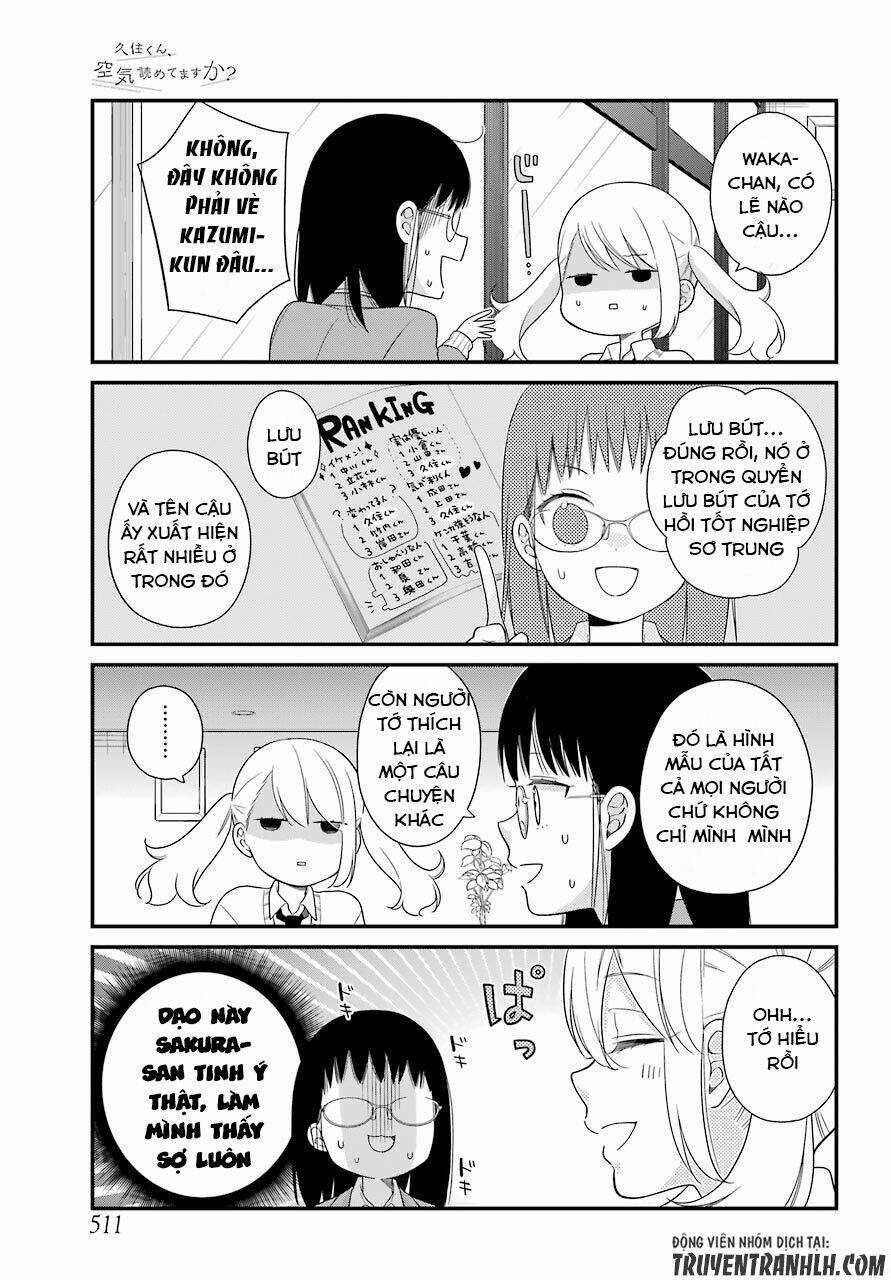 Kusumi-Kun, Kuuki Yometemasu Ka? Chapter 35 trang 11