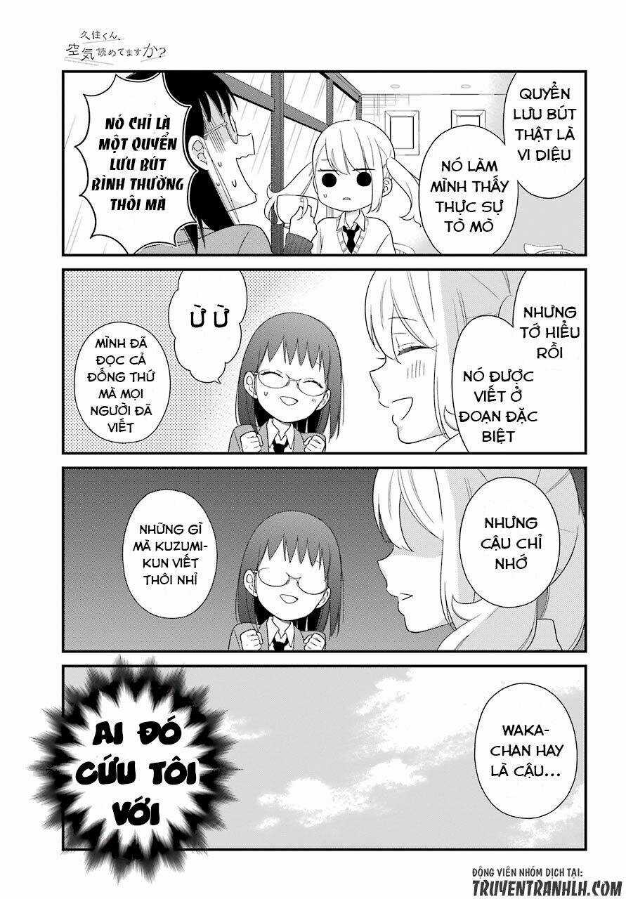 Kusumi-Kun, Kuuki Yometemasu Ka? Chapter 35 trang 13