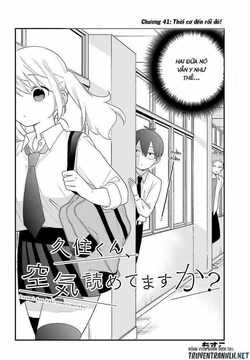 Kusumi-Kun, Kuuki Yometemasu Ka? Chapter 41 trang 4