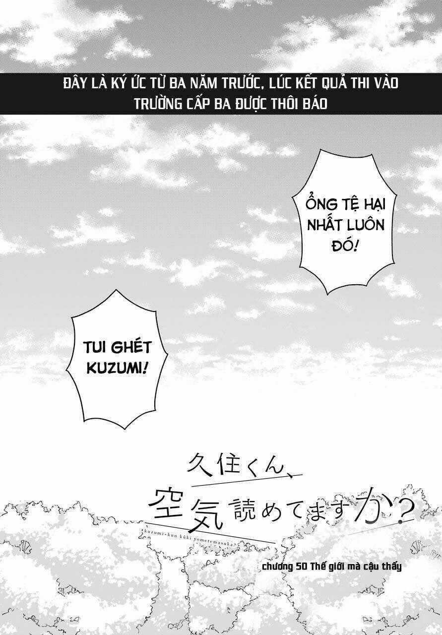Kusumi-Kun, Kuuki Yometemasu Ka? Chapter 50 trang 1