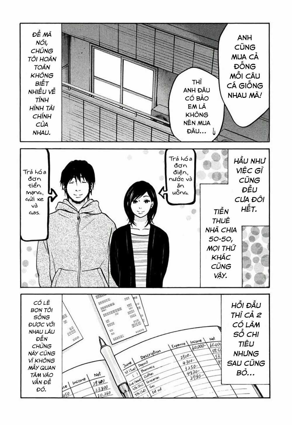 Kuu Neru Futari Sumu Futari Chapter 12 trang 6