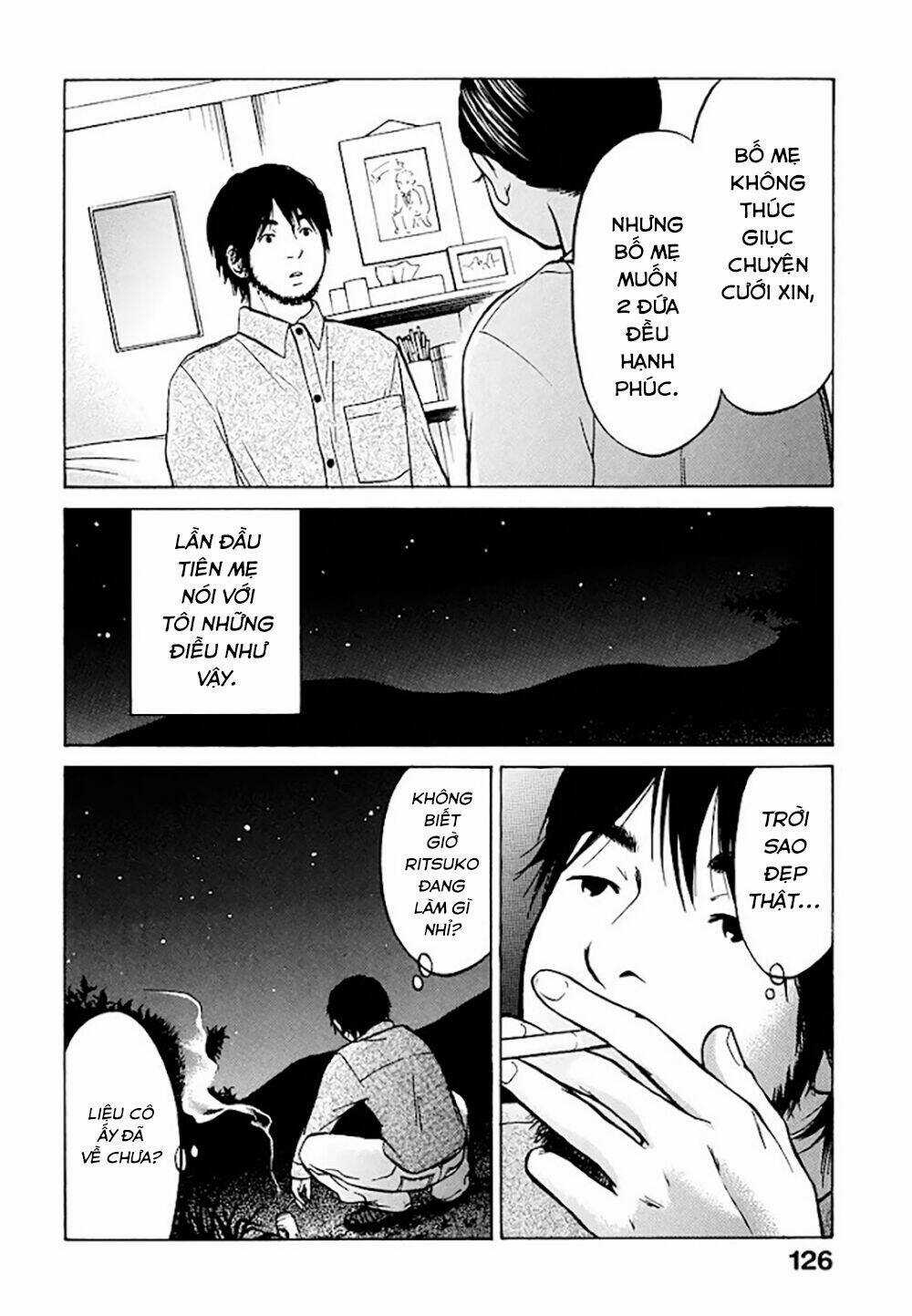 Kuu Neru Futari Sumu Futari Chapter 3 trang 34