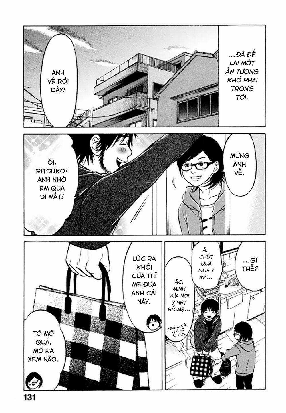 Kuu Neru Futari Sumu Futari Chapter 3 trang 39