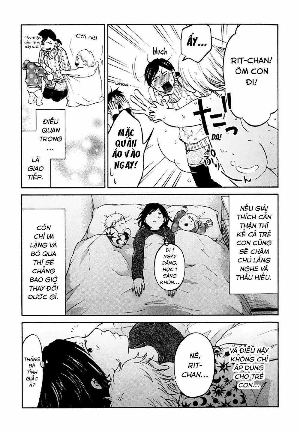 Kuu Neru Futari Sumu Futari Chapter 9 trang 21