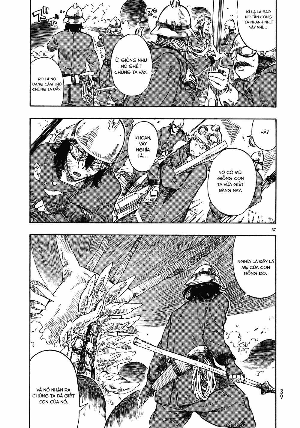 Kuutei Dragons Chapter 1 trang 34