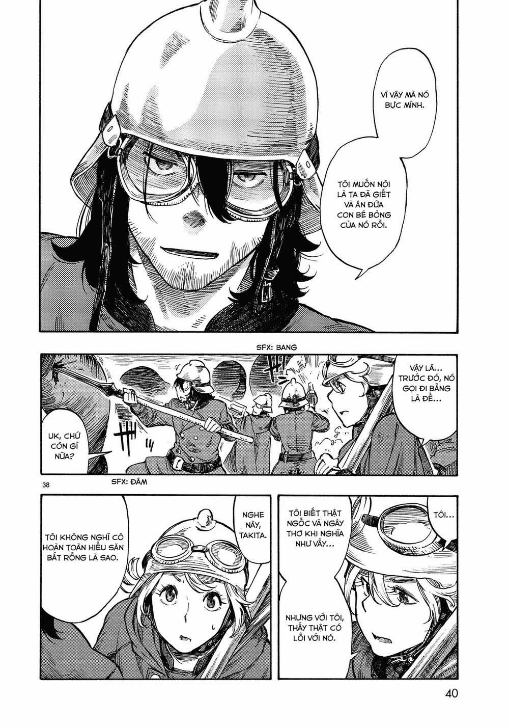 Kuutei Dragons Chapter 1 trang 35