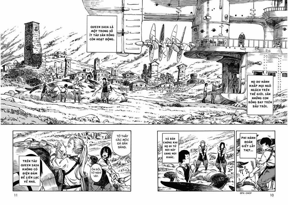 Kuutei Dragons Chapter 1 trang 8