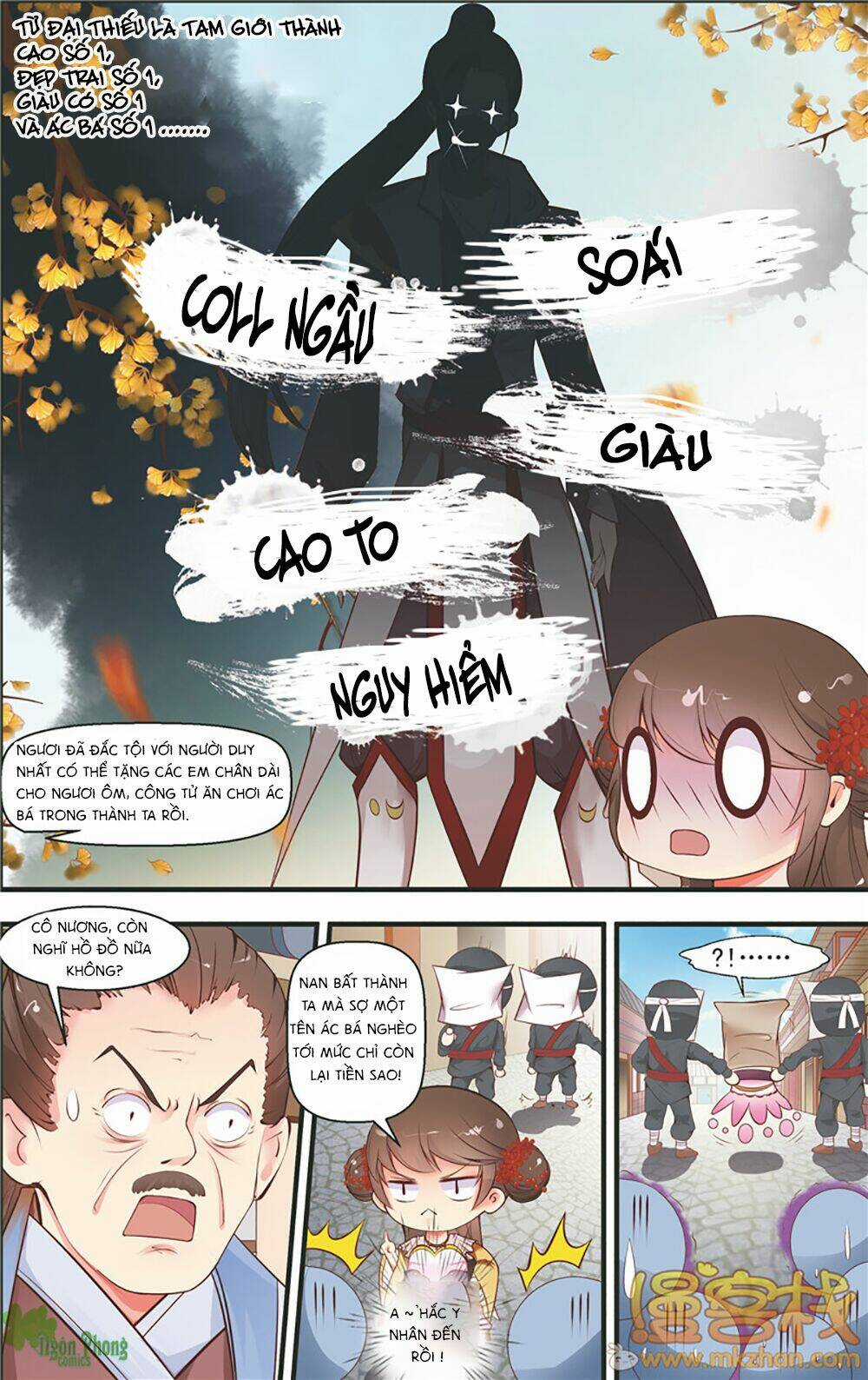 Kỳ Môn Nữ Mệnh Sư Chapter 1 trang 11
