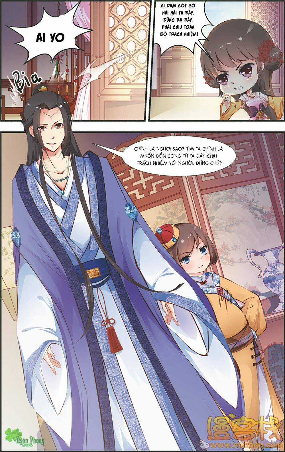 Kỳ Môn Nữ Mệnh Sư Chapter 1 trang 12