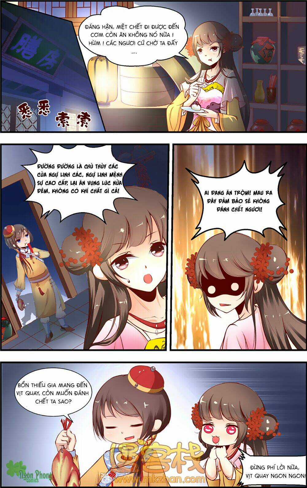 Kỳ Môn Nữ Mệnh Sư Chapter 1 trang 17
