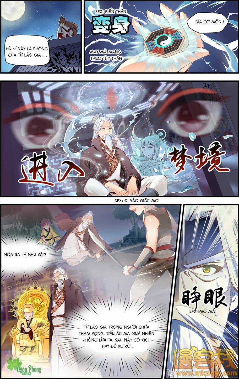 Kỳ Môn Nữ Mệnh Sư Chapter 1 trang 19