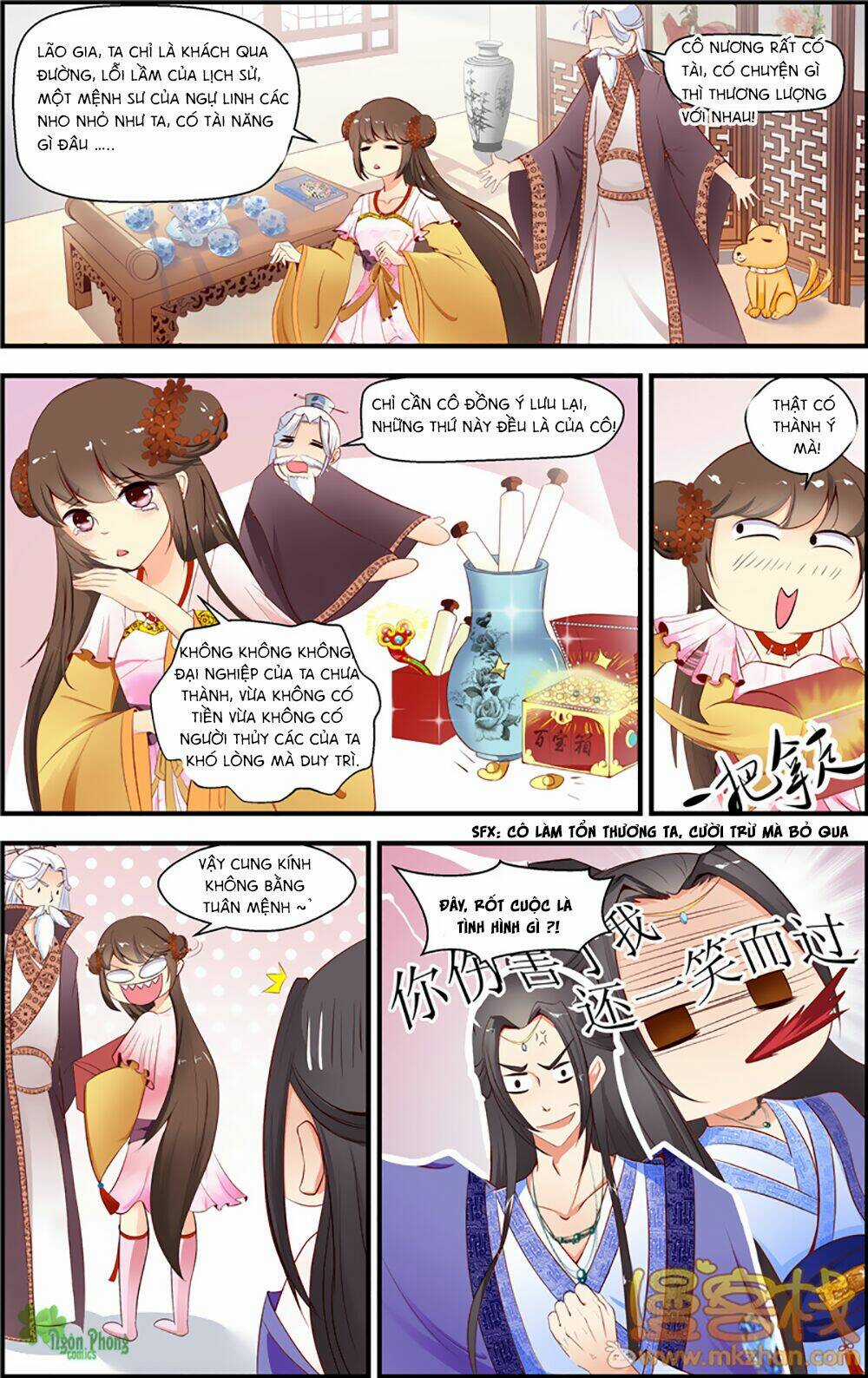 Kỳ Môn Nữ Mệnh Sư Chapter 1 trang 21