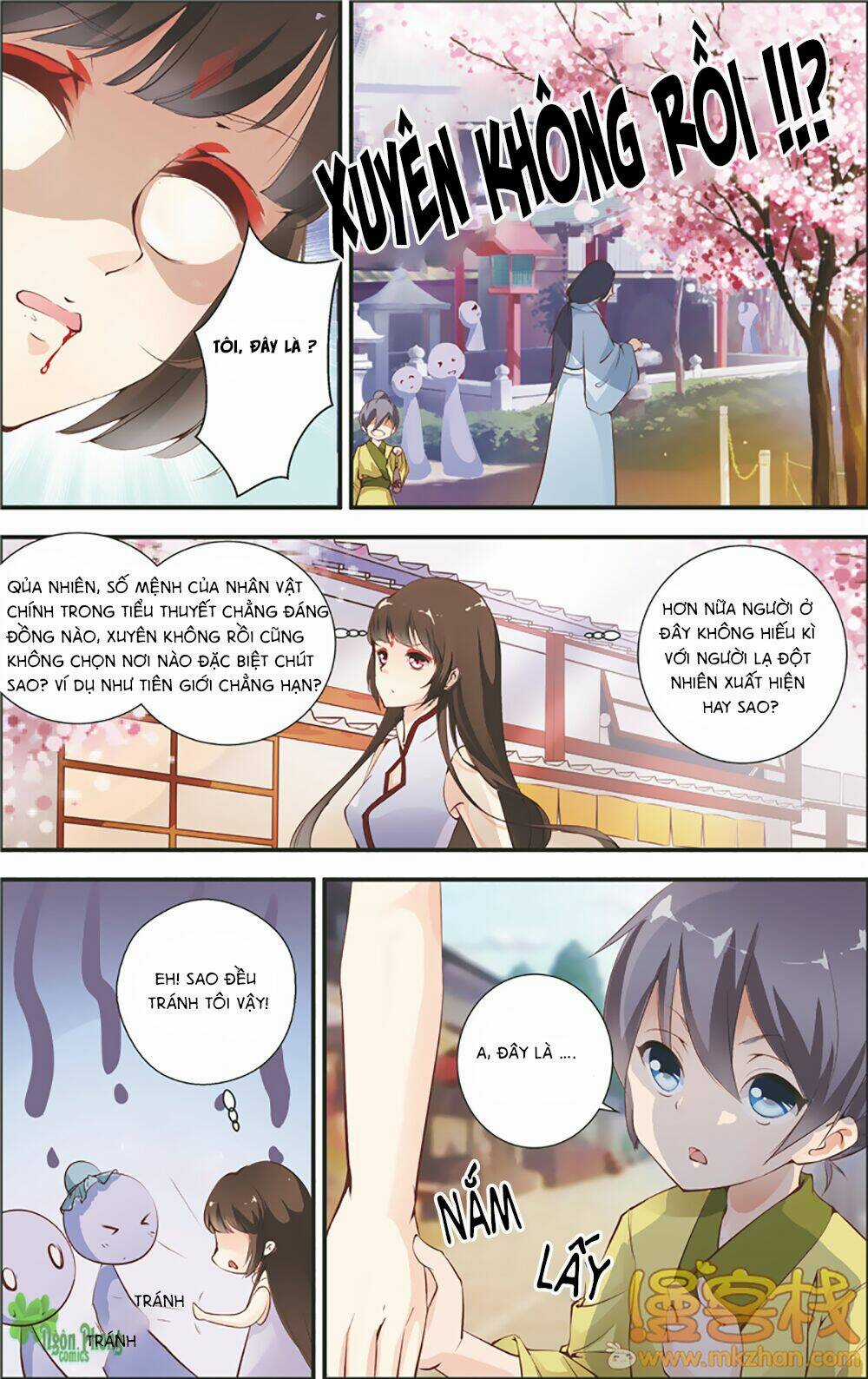 Kỳ Môn Nữ Mệnh Sư Chapter 1 trang 4