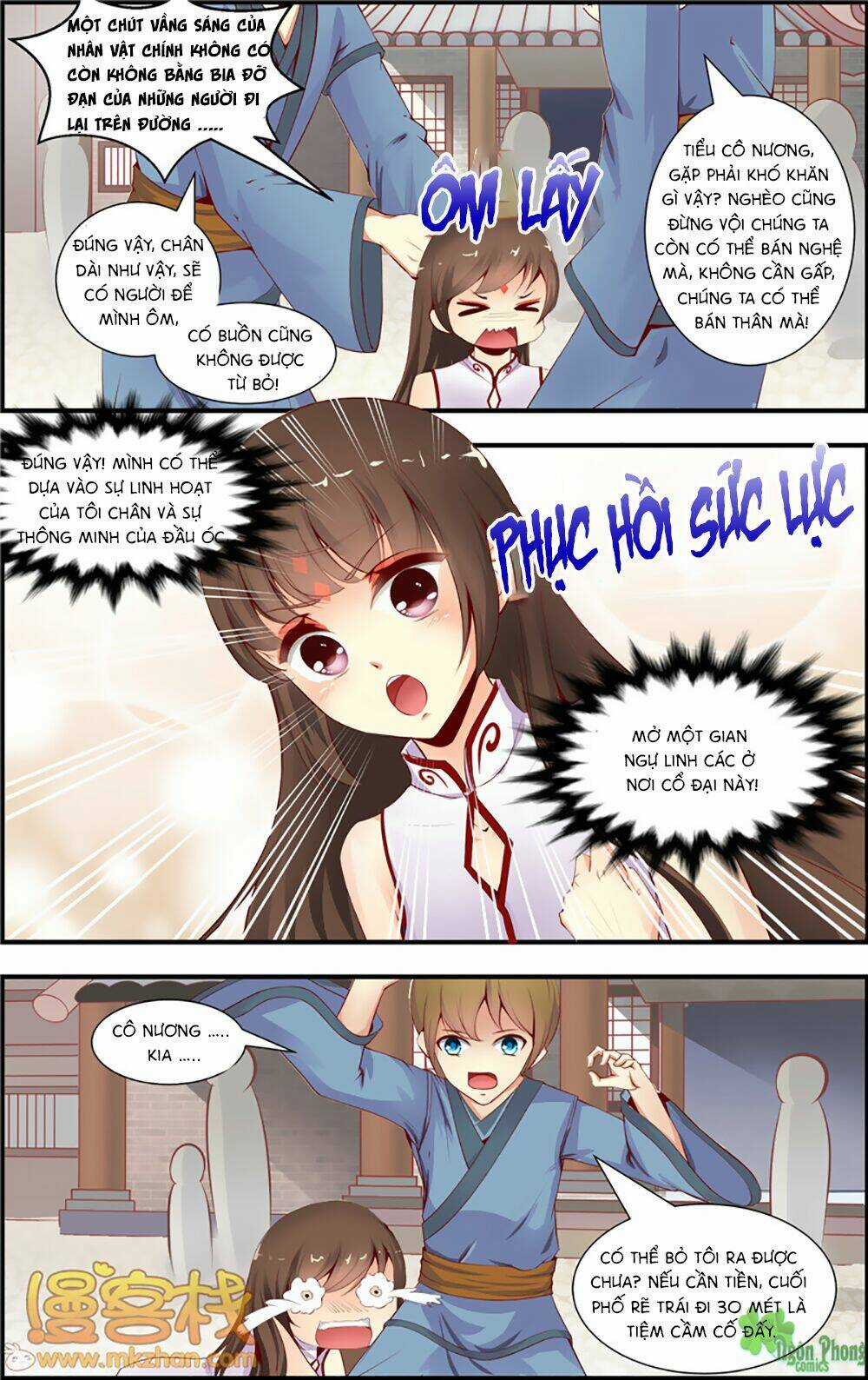 Kỳ Môn Nữ Mệnh Sư Chapter 1 trang 6