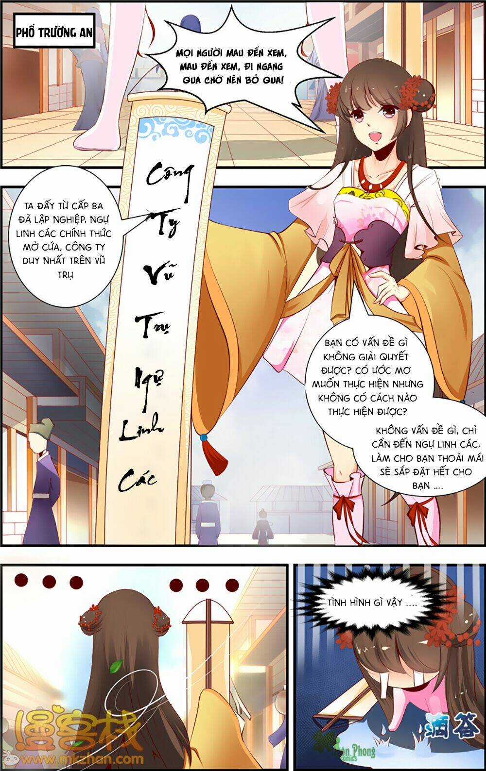 Kỳ Môn Nữ Mệnh Sư Chapter 1 trang 8