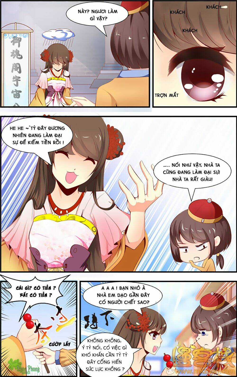 Kỳ Môn Nữ Mệnh Sư Chapter 1 trang 9