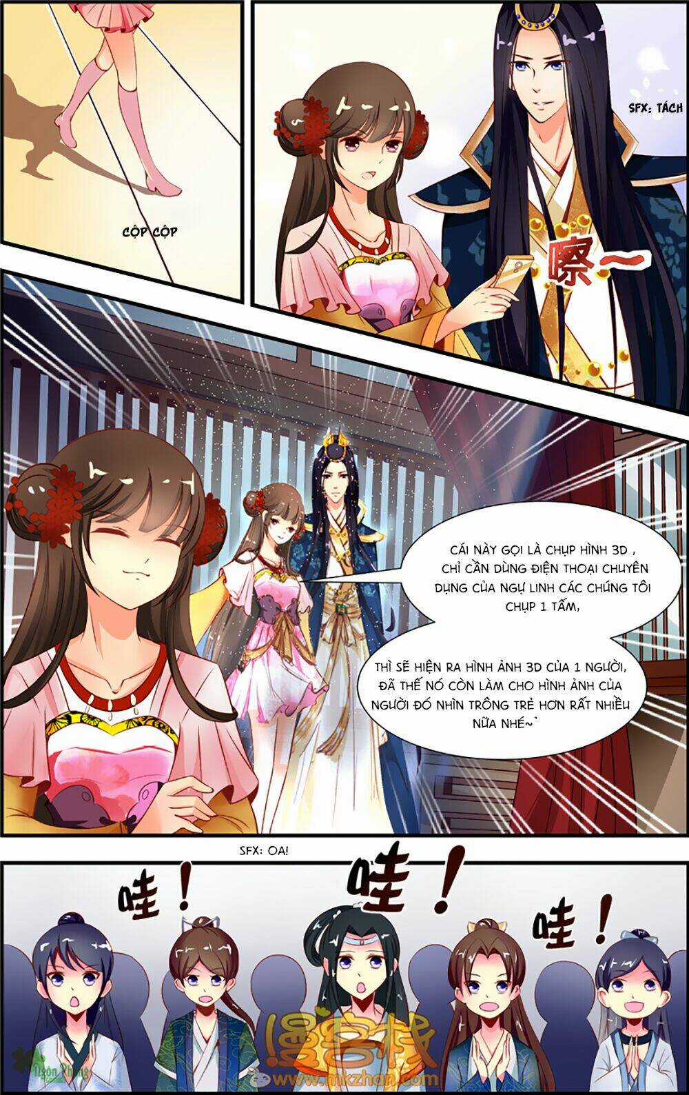 Kỳ Môn Nữ Mệnh Sư Chapter 2 trang 13