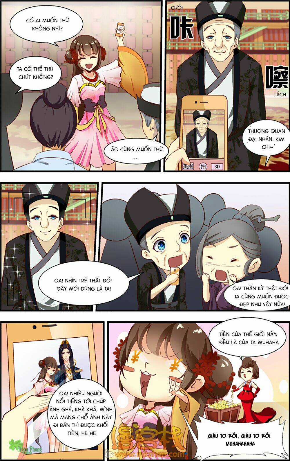 Kỳ Môn Nữ Mệnh Sư Chapter 2 trang 14