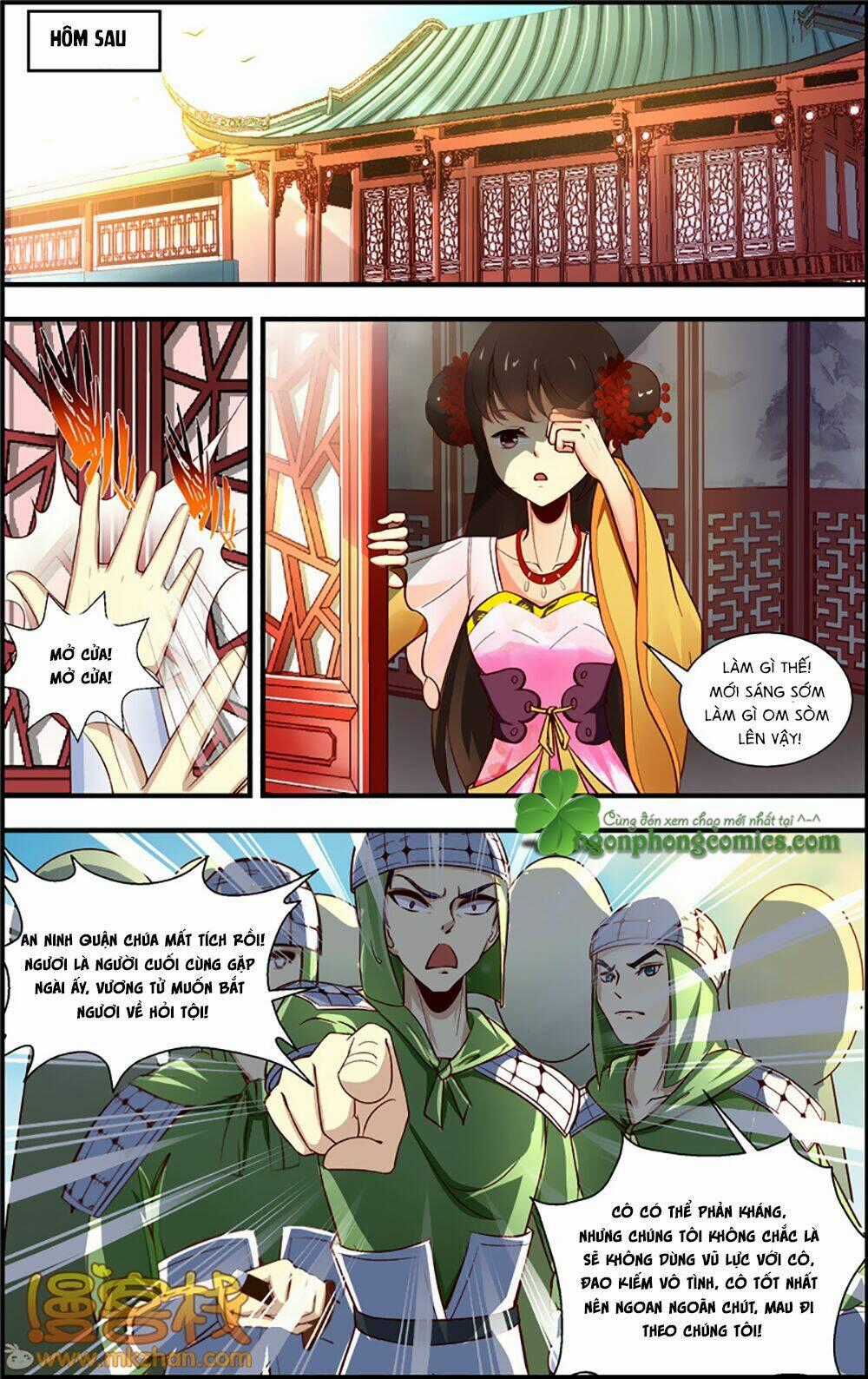 Kỳ Môn Nữ Mệnh Sư Chapter 2 trang 24