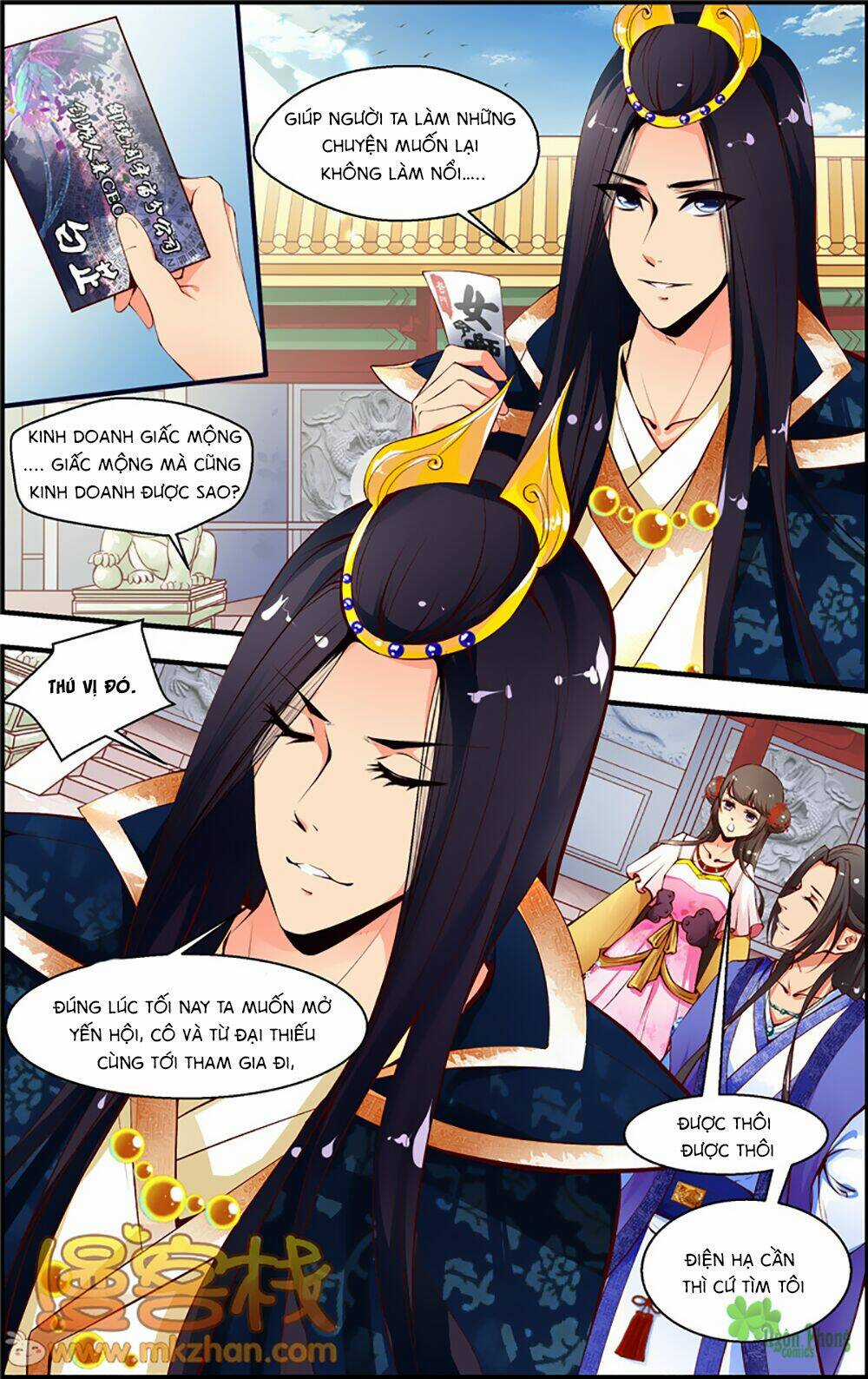 Kỳ Môn Nữ Mệnh Sư Chapter 2 trang 3