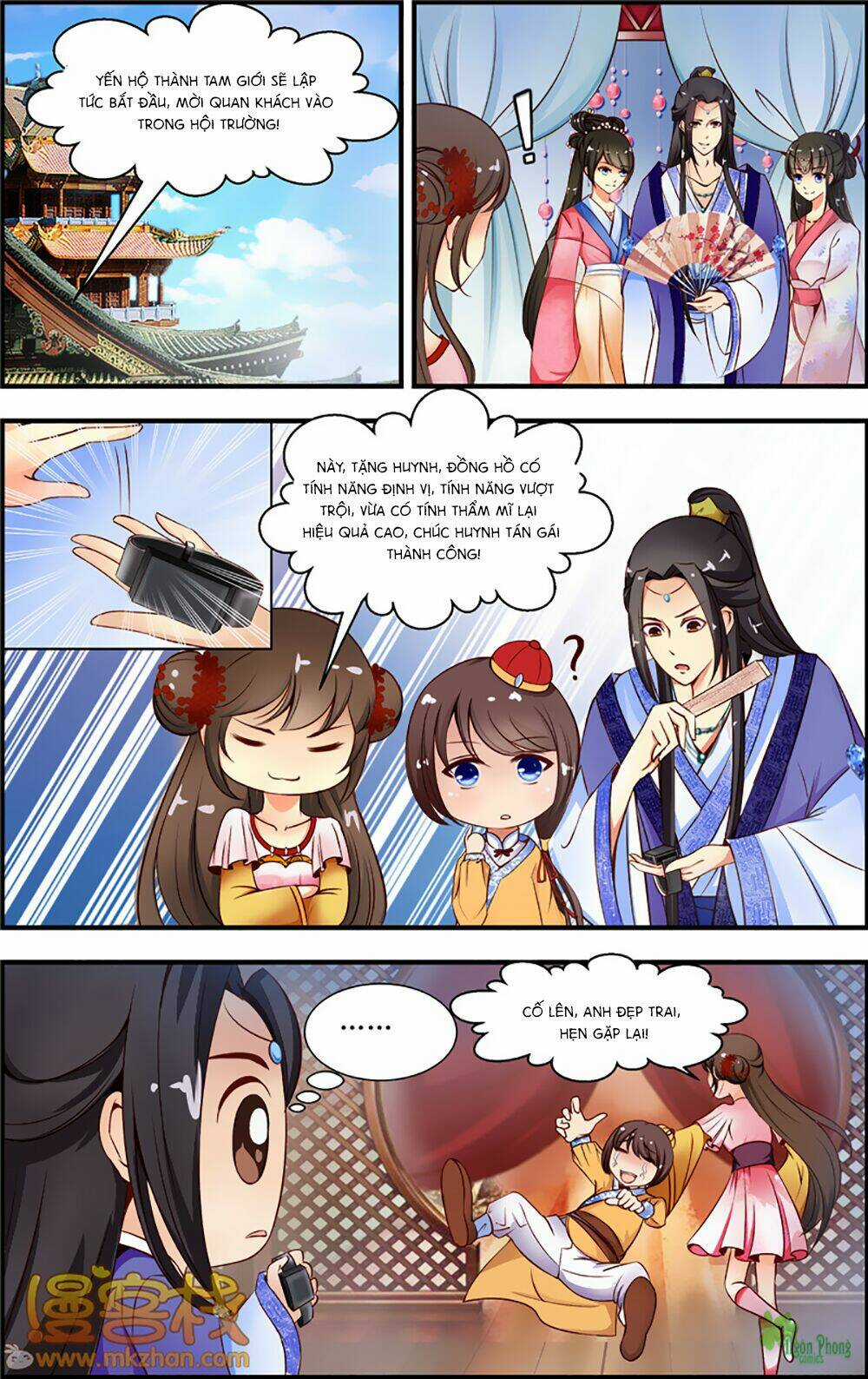 Kỳ Môn Nữ Mệnh Sư Chapter 2 trang 8