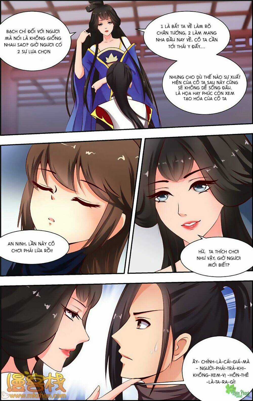 Kỳ Môn Nữ Mệnh Sư Chapter 3 trang 19