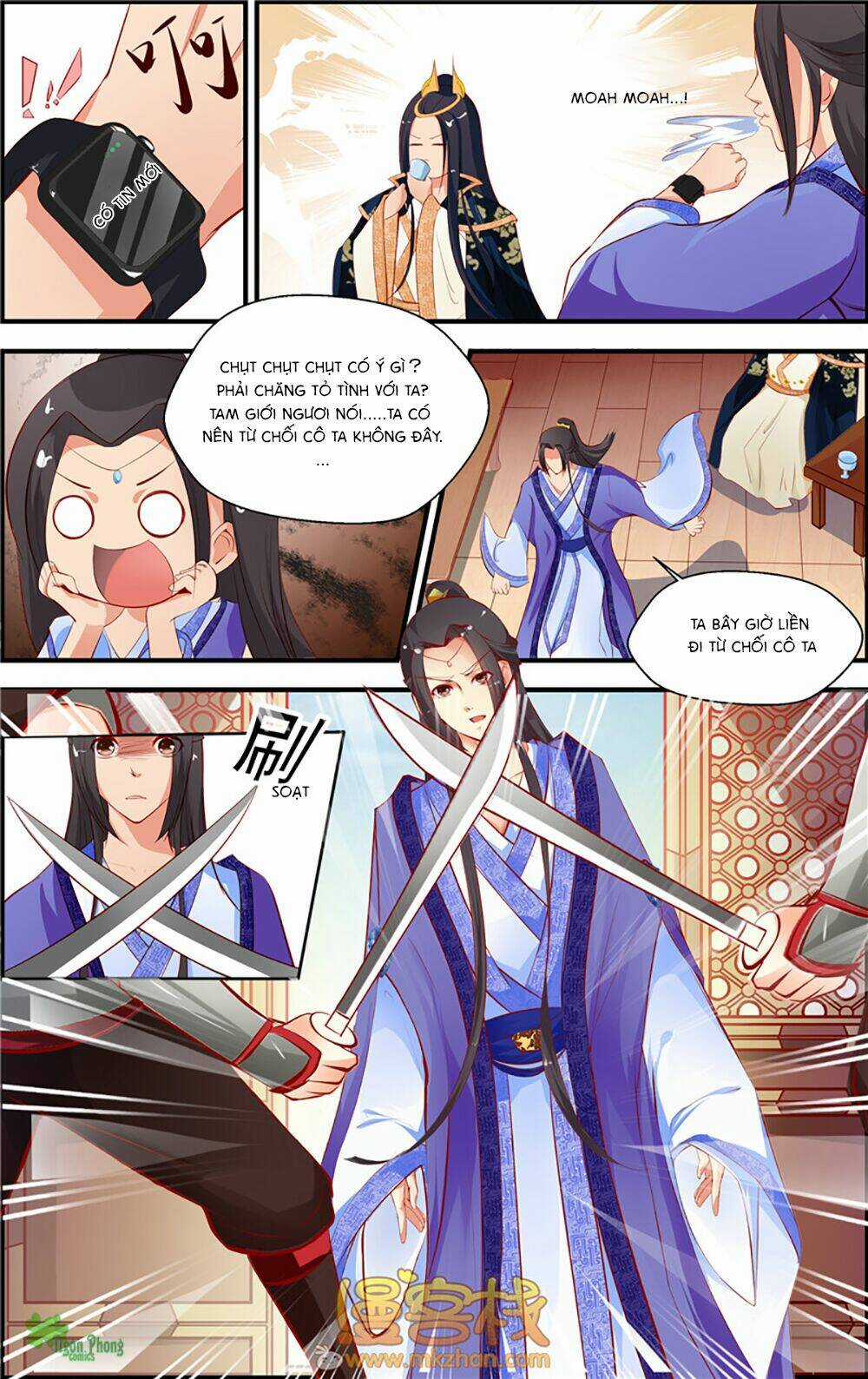 Kỳ Môn Nữ Mệnh Sư Chapter 3 trang 4