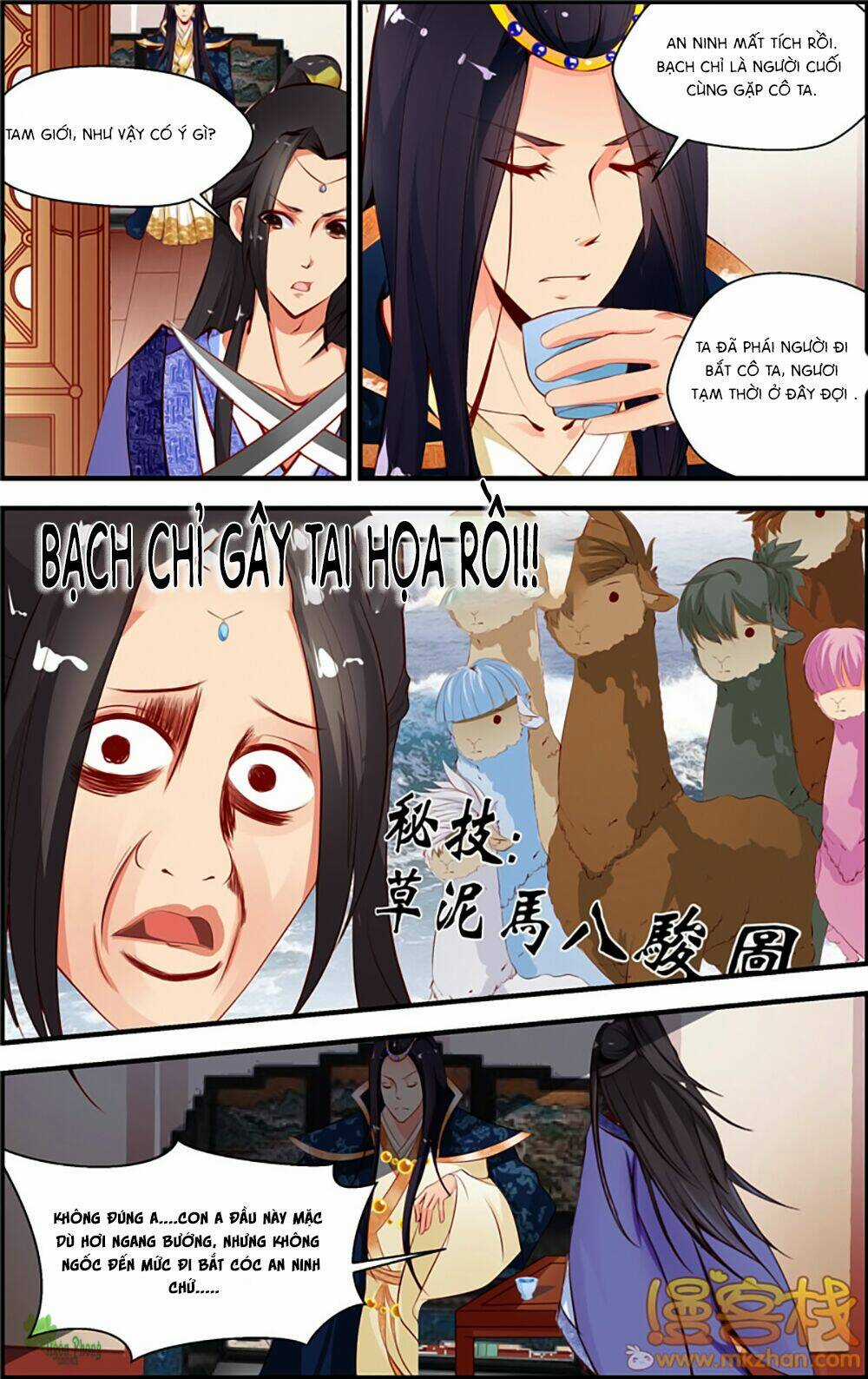 Kỳ Môn Nữ Mệnh Sư Chapter 3 trang 5