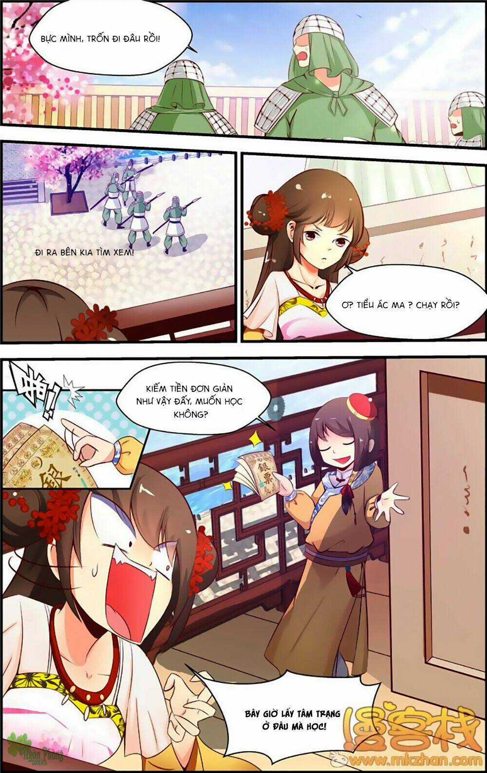 Kỳ Môn Nữ Mệnh Sư Chapter 3 trang 8