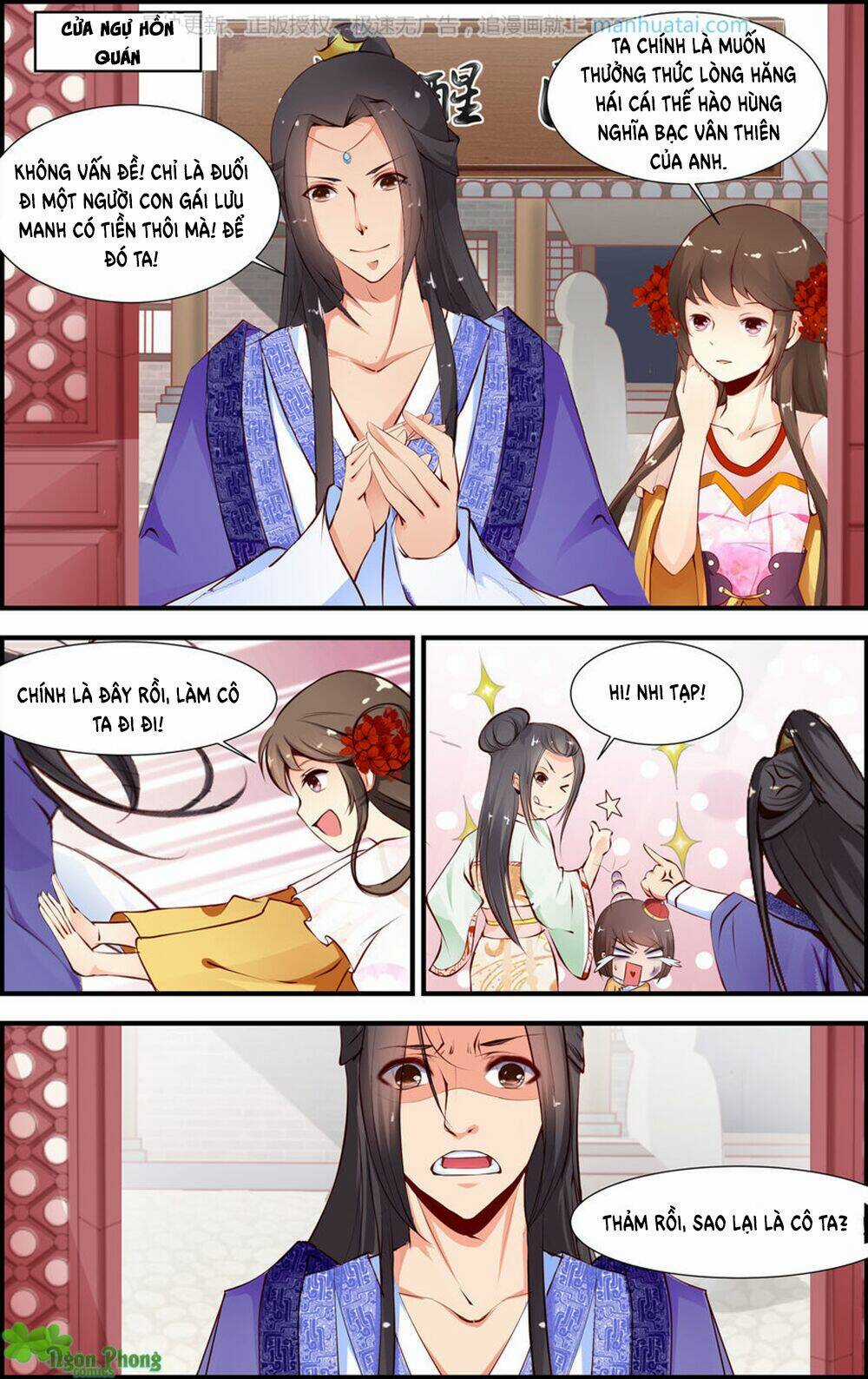 Kỳ Môn Nữ Mệnh Sư Chapter 35 trang 3