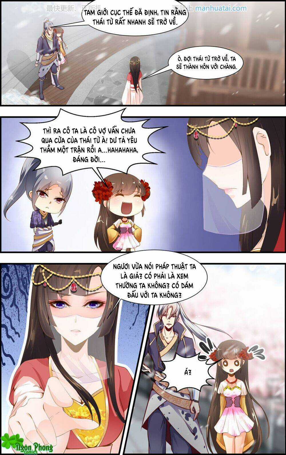 Kỳ Môn Nữ Mệnh Sư Chapter 37 trang 5